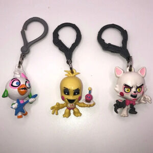 Five Nights At Freddy's Character Keychains Chica Mangle Glamrock Chica